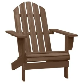 Silla de jardín de madera marrón by , Garden chairs - Ref: Foro24-45703, Price: 73,46 €, Discount: -5%%
