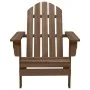 Silla de jardín de madera marrón de , Sillas de jardín - Ref: Foro24-45703, Precio: 73,46 €, Descuento: -5%%
