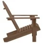 Silla de jardín de madera marrón de , Sillas de jardín - Ref: Foro24-45703, Precio: 73,46 €, Descuento: -5%%