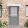 Marquesina para puerta PC negro y transparente 150x75 cm | Foro24.es | Tu tienda online para hogar, jardín y más Foro24.es