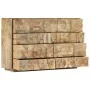 Armario Alphabet con 6 cajones madera maciza mango 120x35x79 cm | Foro24.es | Tu tienda online para hogar, jardín y más Foro24.es
