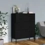 Armario de almacenamiento acero negro 80x35x101,5 cm de , Taquillas y armarios de almacenamiento - Ref: Foro24-336151, Precio...