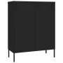 Armario de almacenamiento acero negro 80x35x101,5 cm de , Taquillas y armarios de almacenamiento - Ref: Foro24-336151, Precio...