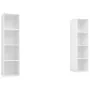 Muebles de salón de pared 2 piezas madera de ingeniería blanco by , TV Furniture - Ref: Foro24-3079862, Price: 114,04 €, Disc...