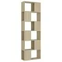 Librería separador contrachapada roble Sonoma 60x24x186 cm | Foro24.es | Tu tienda online para hogar, jardín y más Foro24.es