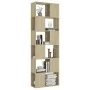 Librería separador contrachapada roble Sonoma 60x24x186 cm | Foro24.es | Tu tienda online para hogar, jardín y más Foro24.es