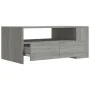 Mesa de centro madera de ingeniería gris Sonoma 102x55x42 cm von , Couchtisch - Ref: Foro24-816935, Preis: 97,36 €, Rabatt: -5%%