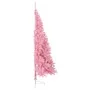 Medio árbol de Navidad artificial con soporte PVC rosa 210 cm | Foro24.es | Tu tienda online para hogar, jardín y más Foro24.es