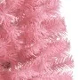 Medio árbol de Navidad artificial con soporte PVC rosa 210 cm | Foro24.es | Tu tienda online para hogar, jardín y más Foro24.es