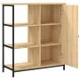 Aparador de madera de ingeniería roble Sonoma 70x30x80 cm by , Sideboards - Ref: Foro24-835490, Price: 77,34 €, Discount: -5%%