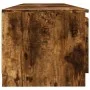 Mueble de TV con luces LED roble ahumado 140x40x35,5 cm by , TV Furniture - Ref: Foro24-822681, Price: 83,41 €, Discount: -5%%