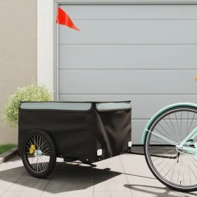 Remolque para bicicleta hierro negro y gris 45 kg von , Fahrradanhänger - Ref: Foro24-94091, Preis: 90,13 €, Rabatt: -5%%