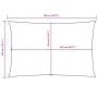 Toldo de vela rectangular tela Oxford azul 4x7 m de , Sombrillas - Ref: Foro24-135548, Precio: 87,52 €, Descuento: -5%%