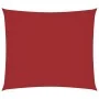 Toldo de vela rectangular tela Oxford rojo 2,5x3 m by , Umbrellas - Ref: Foro24-135645, Price: 33,09 €, Discount: -5%%