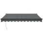 Toldo retráctil aluminio y tela gris antracita 3,5x2,5 m von , Markisen - Ref: Foro24-3154462, Preis: 216,15 €, Rabatt: -5%%