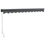 Toldo retráctil aluminio y tela gris antracita 3,5x2,5 m von , Markisen - Ref: Foro24-3154462, Preis: 216,15 €, Rabatt: -5%%