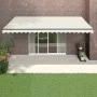 Toldo retráctil aluminio y tela color crema 5x3 m von , Markisen - Ref: Foro24-3154455, Preis: 356,97 €, Rabatt: -5%%