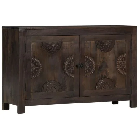 Aparador con diseño tallado madera maciza de mango 110x35x70 cm | Foro24.es | Tu tienda online para hogar, jardín y más Foro24.es