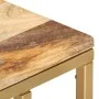 Mesa auxiliar de madera maciza de mango 35x45x65 cm | Foro24.es | Tu tienda online para hogar, jardín y más Foro24.es
