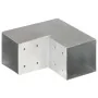 Conectores de postes en L 4 uds metal galvanizado 101x101 mm de , Postes de cerca - Ref: Foro24-145478, Precio: 60,29 €, Desc...