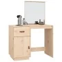 Mesa tocador de madera maciza de pino 95x50x134 cm von , Schlafzimmerkommoden - Ref: Foro24-820087, Preis: 116,31 €, Rabatt: ...