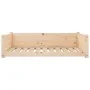 Cama para perros madera maciza de pino 95,5x65,5x28 cm by , Beds for dogs - Ref: Foro24-821457, Price: 75,82 €, Discount: -5%%