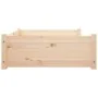 Cama para perros madera maciza de pino 95,5x65,5x28 cm by , Beds for dogs - Ref: Foro24-821457, Price: 75,82 €, Discount: -5%%