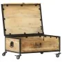 Mesa de centro de madera maciza de mango 70x50x33 cm | Foro24.es | Tu tienda online para hogar, jardín y más Foro24.es