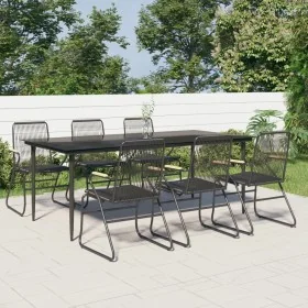 Comprar Juego de comedor para jardín 7 piezas