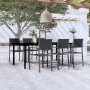 Juego de comedor para jardín 7 piezas negro von , Gartensets - Ref: Foro24-3099267, Preis: 536,05 €, Rabatt: -5%%