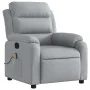 Sillón reclinable de masaje de tela gris claro von , Sessel - Ref: Foro24-373474, Preis: 219,64 €, Rabatt: -5%%