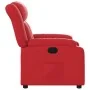 Sillón reclinable de cuero sintético rojo | Foro24.es | Tu tienda online para hogar, jardín y más Foro24.es