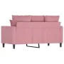 Sofá de 2 plazas terciopelo rosa 120 cm von , Sofas - Ref: Foro24-359296, Preis: 236,24 €, Rabatt: -5%%