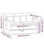 Sofá de 2 plazas terciopelo rosa 120 cm von , Sofas - Ref: Foro24-359296, Preis: 236,24 €, Rabatt: -5%%