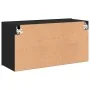 Mueble para TV de pared negro 80x30x41 cm by , TV Furniture - Ref: Foro24-836954, Price: 52,82 €, Discount: -5%%