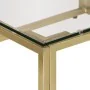 Mesa de centro dorada acero inoxidable y vidrio templado by , Coffee table - Ref: Foro24-349946, Price: 199,96 €, Discount: -5%%