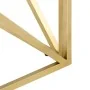 Mesa de centro dorada acero inoxidable y vidrio templado | Foro24.es | Tu tienda online para hogar, jardín y más Foro24.es