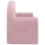 Sofá cama para niños de 2 plazas felpa suave rosa by , Baby and Toddler Furniture - Ref: Foro24-357027, Price: 70,77 €, Disco...