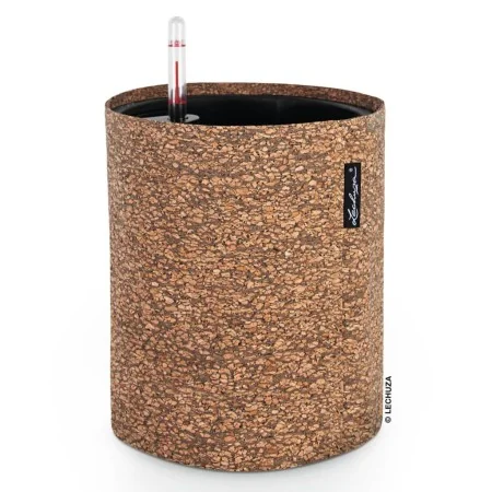 LECHUZA Jardinera TRENDCOVER 23 Cork TODO EN UNO natural oscuro | Foro24.es | Tu tienda online para hogar, jardín y más Foro24.es