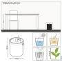 LECHUZA Jardinera TRENDCOVER 23 Cork TODO EN UNO natural oscuro | Foro24.es | Tu tienda online para hogar, jardín y más Foro24.es