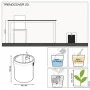 LECHUZA Jardinera TRENDCOVER 23 Cork TODO EN UNO natural oscuro | Foro24.es | Tu tienda online para hogar, jardín y más Foro24.es
