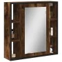 Armario con espejo baño madera roble ahumado 60x16x60 cm von , Badezimmerwaschtische - Ref: Foro24-842428, Preis: 79,65 €, Ra...