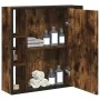 Armario con espejo baño madera roble ahumado 60x16x60 cm von , Badezimmerwaschtische - Ref: Foro24-842428, Preis: 79,65 €, Ra...