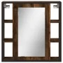 Armario con espejo baño madera roble ahumado 60x16x60 cm von , Badezimmerwaschtische - Ref: Foro24-842428, Preis: 79,65 €, Ra...