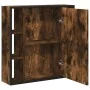 Armario con espejo baño madera roble ahumado 60x16x60 cm von , Badezimmerwaschtische - Ref: Foro24-842428, Preis: 79,65 €, Ra...