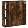 Armario con espejo baño madera roble ahumado 60x16x60 cm von , Badezimmerwaschtische - Ref: Foro24-842428, Preis: 79,65 €, Ra...