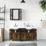 Set de muebles baño 3 pzas madera contrachapada roble ahumado by , Bathroom furniture - Ref: Foro24-3214727, Price: 161,46 €,...