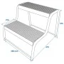 ProPlus Peldaño doble para caravana/autocaravana negro von , Treppenhocker - Ref: Foro24-404045, Preis: 54,72 €, Rabatt: -5%%