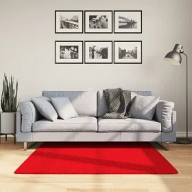 Alfombra de pelo corto OVIEDO rojo 120x120 cm by , Rugs - Ref: Foro24-375621, Price: 40,06 €, Discount: -5%%