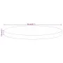 Tablero de mesa redondo madera maciza reciclada Ø 50x3,8 cm by , Table tops - Ref: Foro24-370037, Price: 50,97 €, Discount: -5%%
